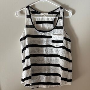 Forever 21 | striped tank top | size large